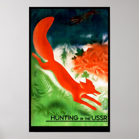 Jacht in de USSR Poster (Voorkant)