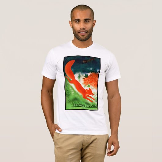 Jacht in de USSR T-shirt (Voorkant volledig)