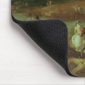 Jacht in het bos van Compiegne Muismat (Hoek)