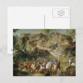 Jacht in het bos van Fontainebleau Briefkaart (Voorkant / Achterkant)
