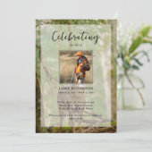 Jacht Jager Buitenmens Foto Funeral Programma (Staand voorkant)