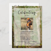 Jacht Jager Buitenmens Foto Funeral Programma (Voorkant / Achterkant)