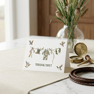 Jacht Jongen Baby Shower Bedankkaart