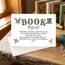 Jacht Jongen Baby Shower Boek Verzoek