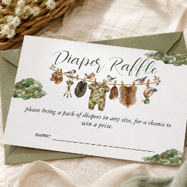 Jacht Jongen Baby Shower Luier Raffle Informatiekaartje