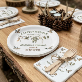 Jacht Jongen Baby Shower Papieren Bordje