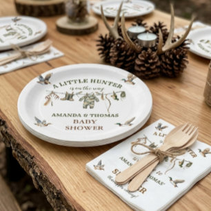 Jacht Jongen Baby Shower  Papieren Bordje