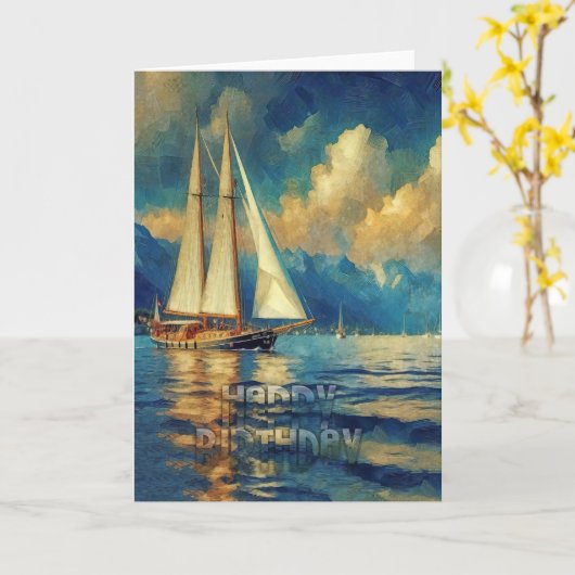 jacht kaart (Gele Bloem)