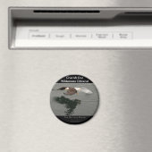 Jacht Kale Eagle Gift Item Magneet (Insitu (Vaatwasser))