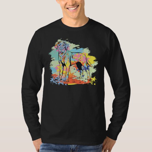Jacht Labrador Retriever Hond Handler T-shirt (Voorkant)