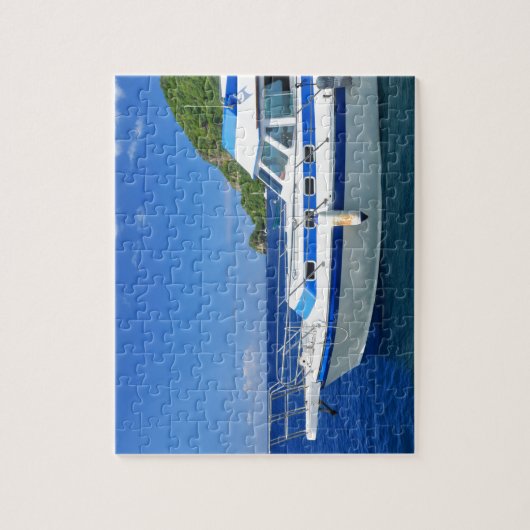 jacht legpuzzel (Verticaal)