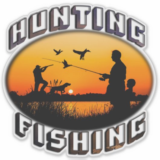 jacht - logo Sticker (Voorkant)