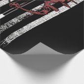 Jacht met de Amerikaanse vlag jagen Cadeaupapier (Hoek)