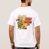 Jacht met Dick Cheney T-shirt (Achterkant)