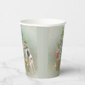 Jacht met honden papieren bekers (Rechts)