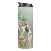 Jacht met honden thermosbeker (Geroteerd rechts)