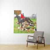 Jacht met honden wandkleed (In situ)