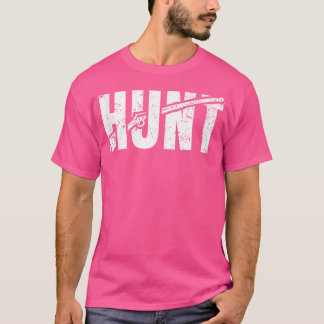 jacht met muilkorf t-shirt