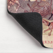 Jacht met netten muismat (Hoek)