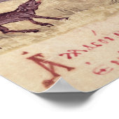 Jacht met netten poster (Hoek)