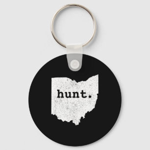 Jacht Ohio Boogschieten Staats Hertengebied Cadeau Sleutelhanger