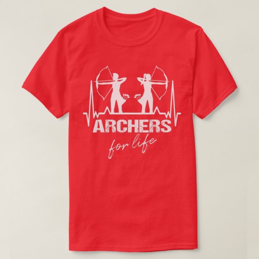 Jacht op aartsboogschieten t-shirt (Design voorkant)