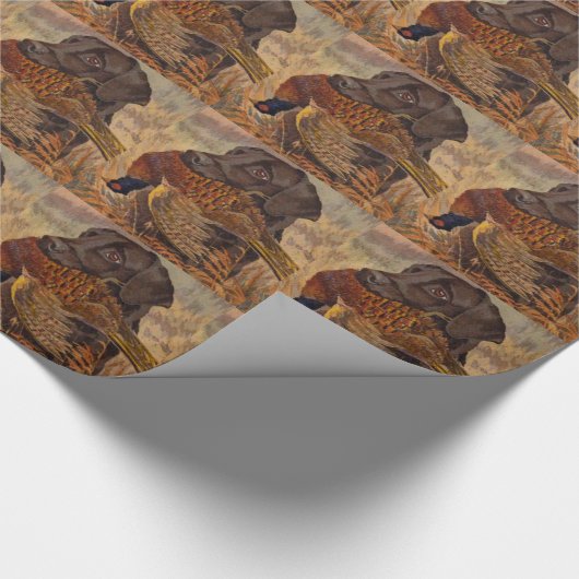 jacht op Chocolade Lab Cadeaupapier (Hoek)