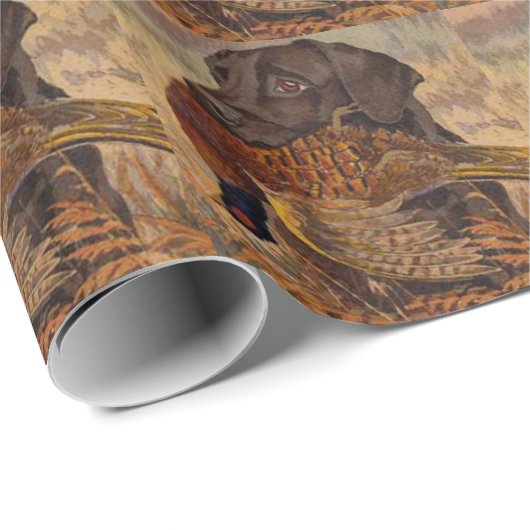  jacht op Chocolade Lab Cadeaupapier (Rol Hoek)