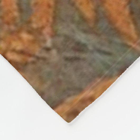 jacht op Chocolade Lab Fleece Deken (Hoek)