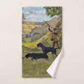 Jacht op Chukar patrijs Bad Handdoek (Handdoek)