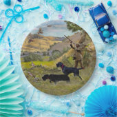 Jacht op Chukar patrijs Papieren Bordje (Feest)