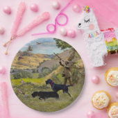 Jacht op Chukar patrijs Papieren Bordje (Feest)