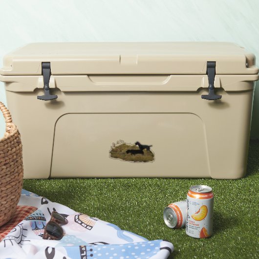 Jacht op Chukar patrijs Sticker (Koeler)