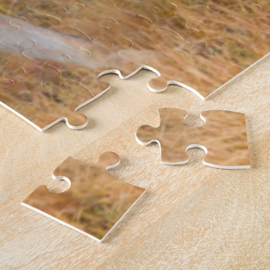 Jacht op coyote (Canis Latrans) Legpuzzel (Zijkant)