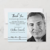 Jacht op de Ocean Funeral Dank je Kaarten (Voorkant)