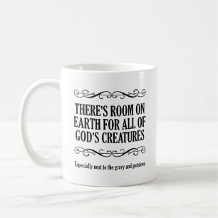 Jacht op de schepselen van God Grappige jachttas Koffiemok