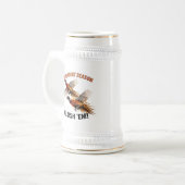 Jacht op fazanten bierpul (Voorkant links)