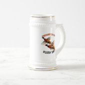 Jacht op fazanten bierpul (Voorkant rechts)