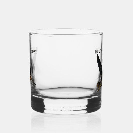 JACHT OP HET SNELSTE WILD OP SNIPE WHISKY GLAS (Rechts)