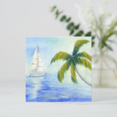 jacht op het zee Palma (Staand voorkant)