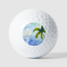 jacht op het zee Palma Golfballen