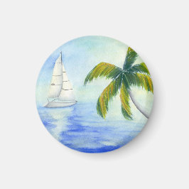 jacht op het zee Palma Magneet