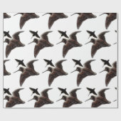 Jacht op houtsnippers cadeaupapier (Vlak)