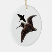 Jacht op houtsnippers keramisch ornament (Rechts)