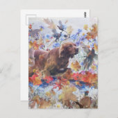 jacht op Irish Setter Briefkaart (Voorkant / Achterkant)