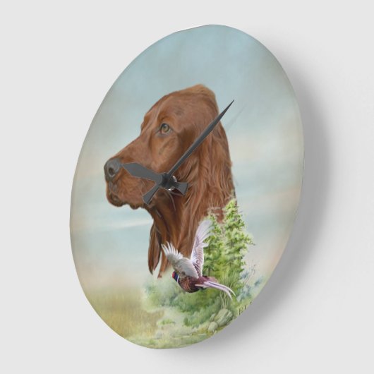 jacht op Irish Setter Grote Klok (Hoek)
