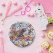 jacht op Irish Setter Papieren Bordje (Feest)