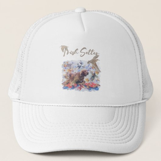 jacht op Irish Setter Trucker Pet (Voorkant)