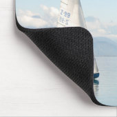 Jacht op kalme wateren muismat (Hoek)