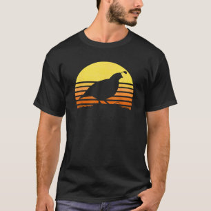 Jacht op kwartels Hoogland vogel jager Schieten Sp T-shirt